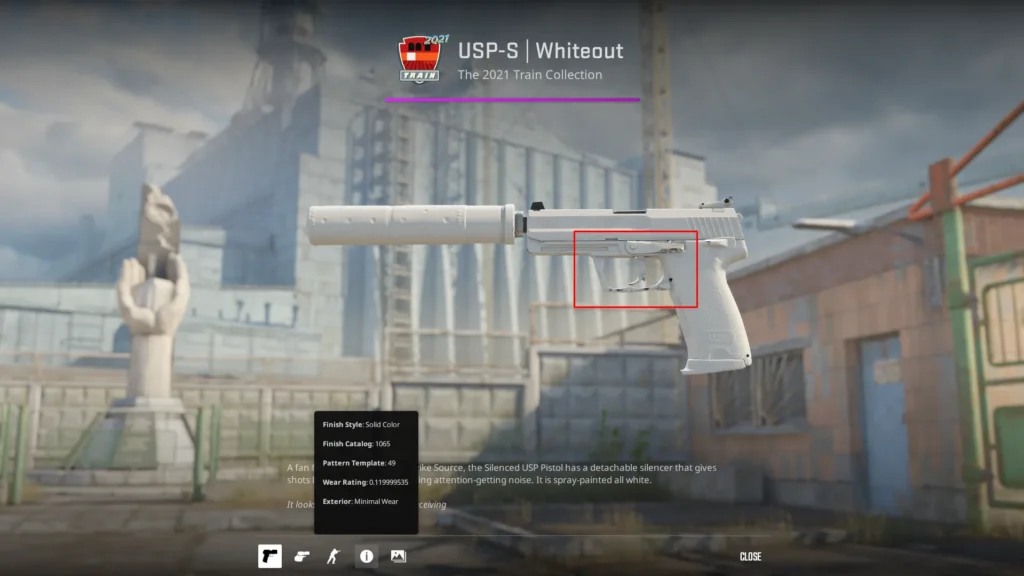 2 USP-S | Whiteout – When "Factory New"