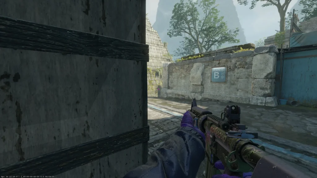 Ancient B site (CT spawn anchor)