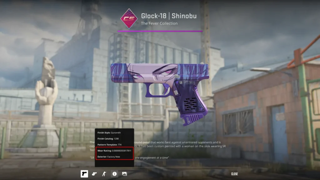 Glock-18 | Shinobu – Japanese Style, Two Personalities