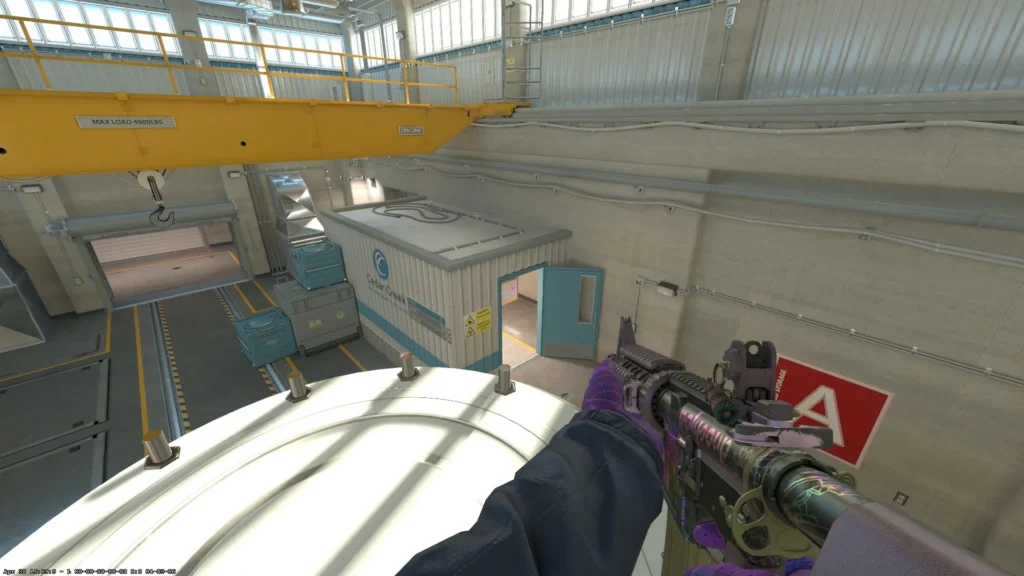 Nuke A site (inside site)