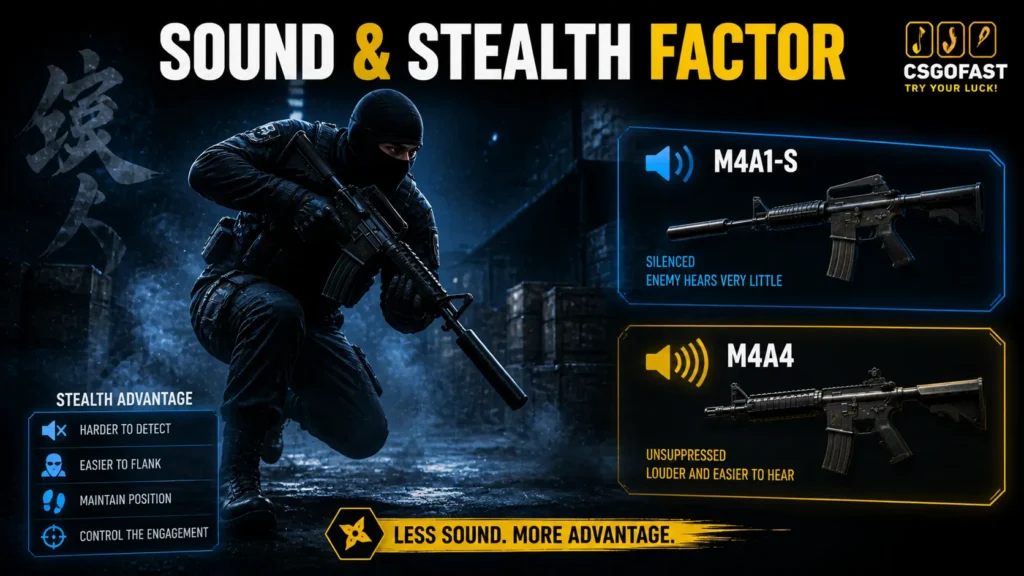 Sound & Stealth Factor