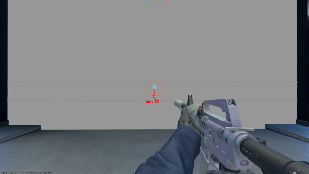 M4A1-S Spray in CS2