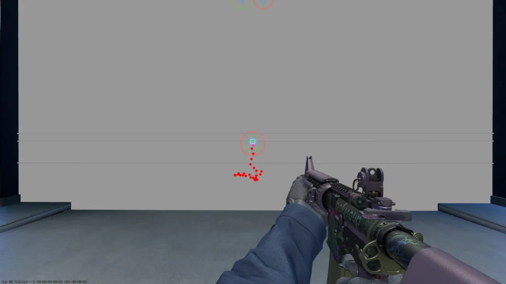 M4A4 Spray in CS2