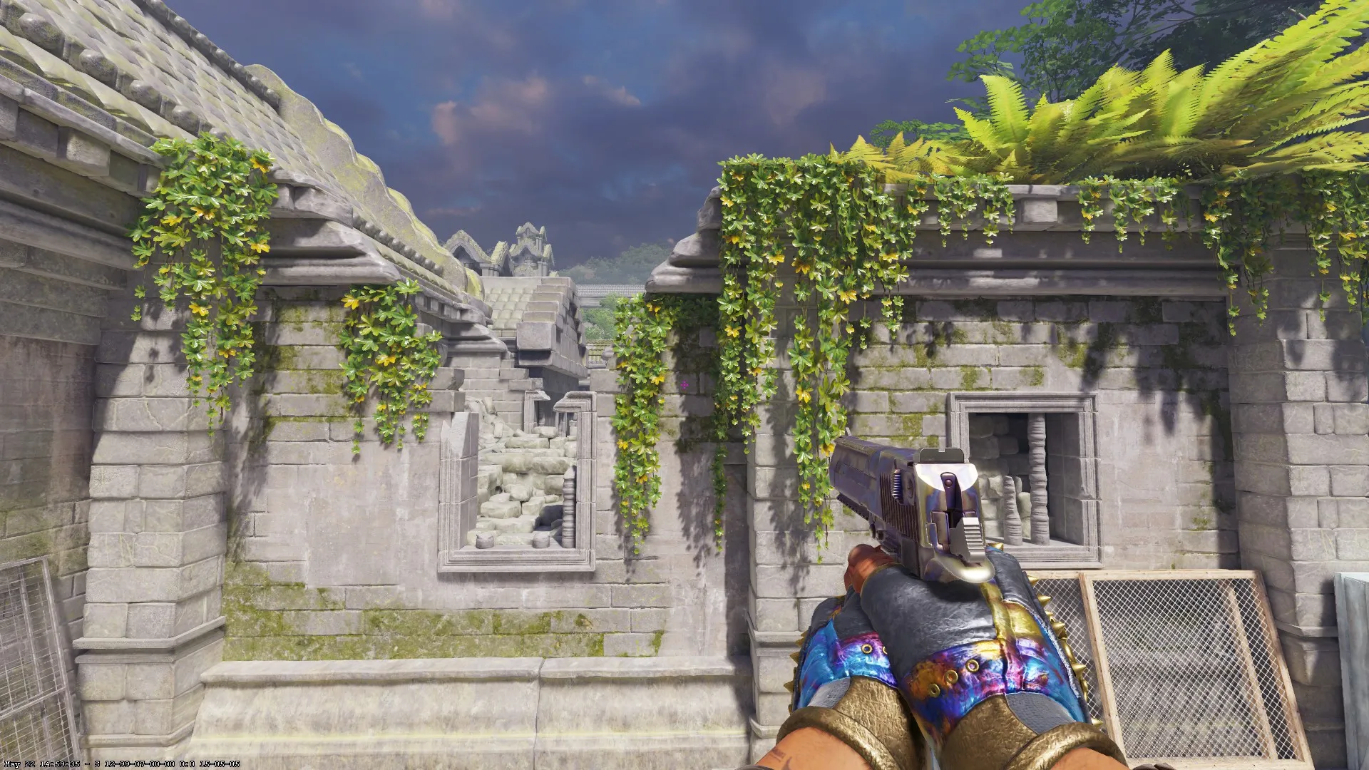 Desert Eagle Heat Treated + Hydra Gloves Case Hardened combo