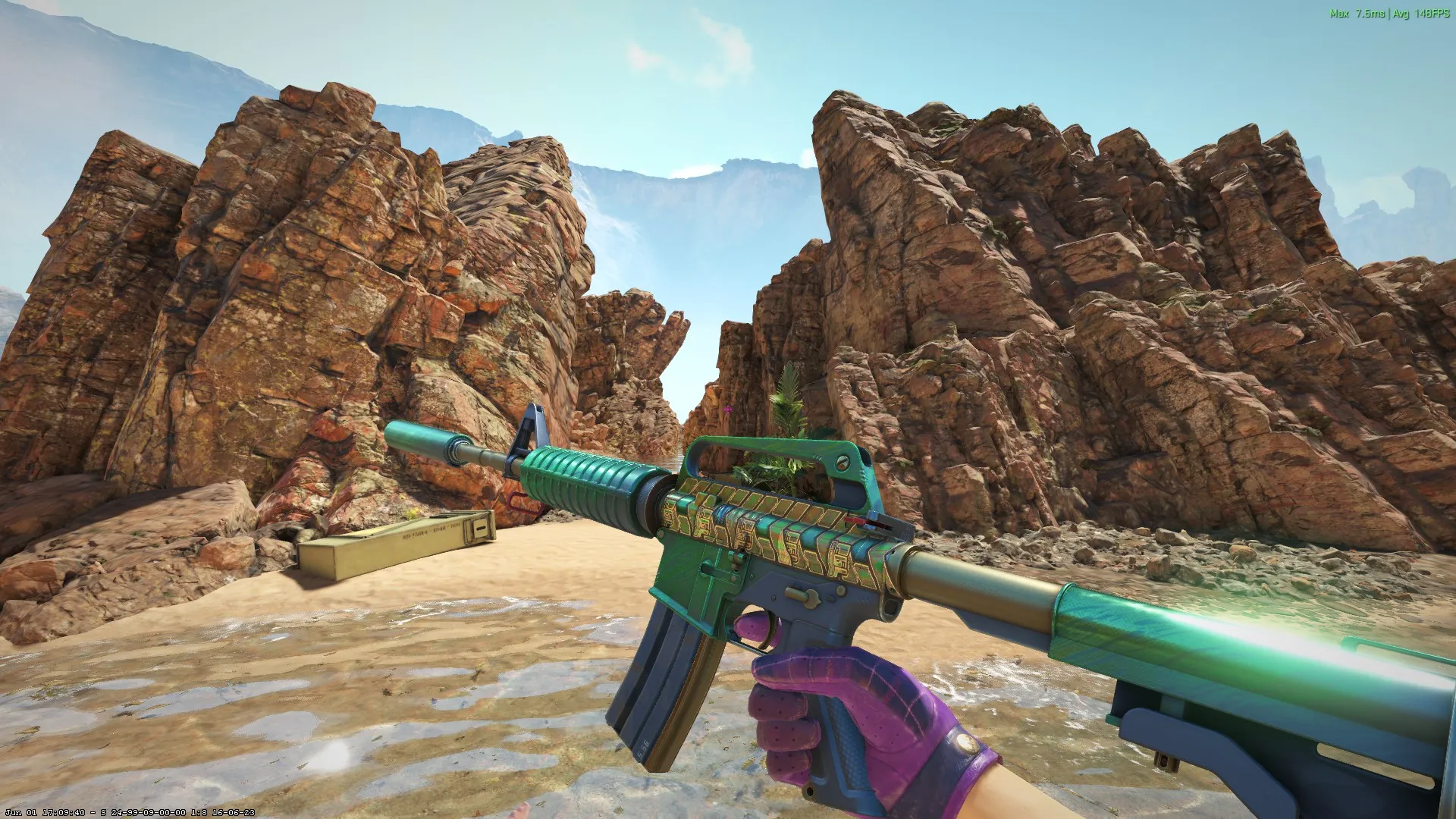 M4A1-S | Electrum