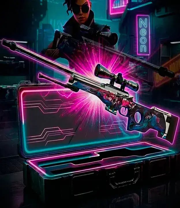 Neon Hunt case